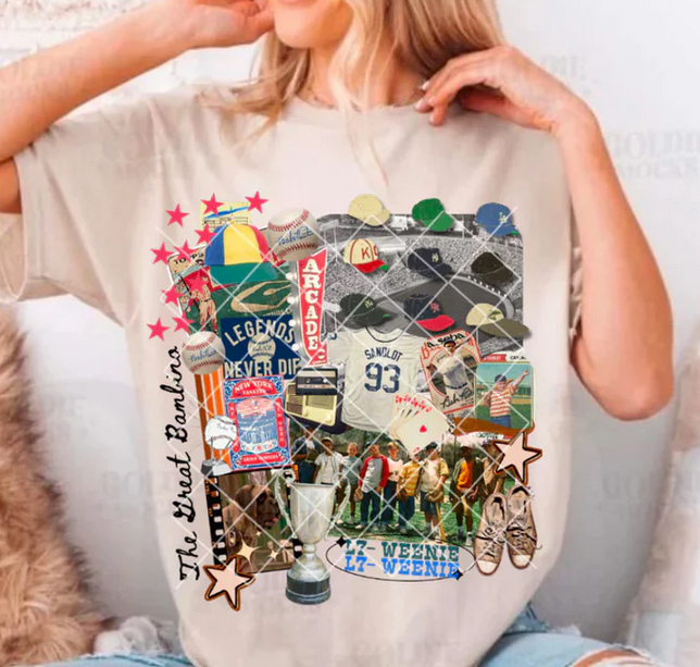 Sandlot Baseball Collage