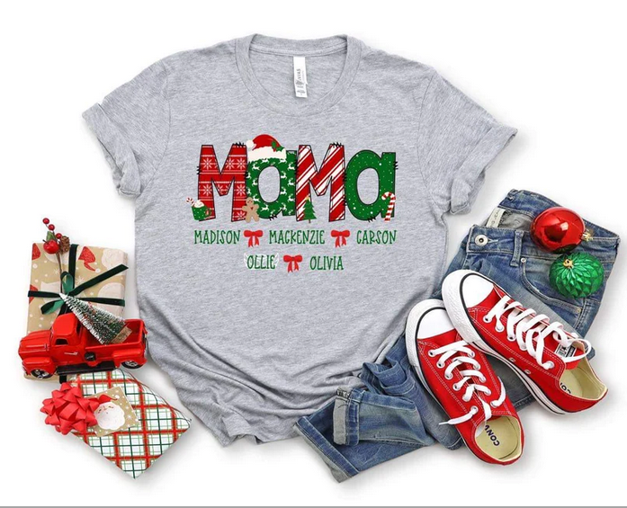 Personalized Christmas Themed Names