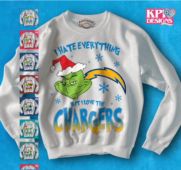 Grinch Pro Football Teams Collection