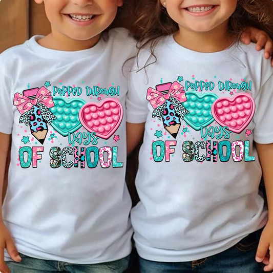 Popped My Way Through 100 Days of School