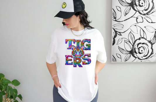 Mascots Rhinestone Leopard Rainbow Collection