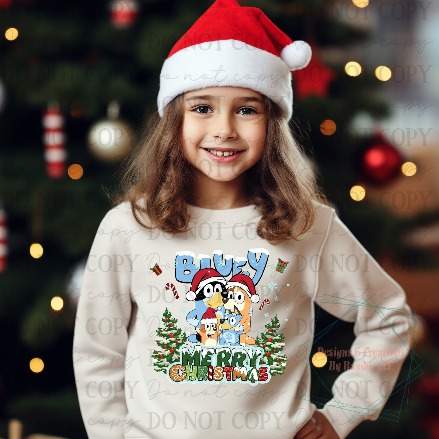 Snow Capped Blue Christmas