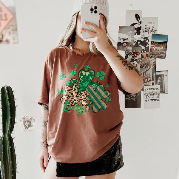 St Patrick's Day Lucky Four Leaf Clover