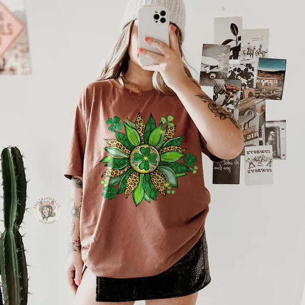It's a St Patrick's Day Sunflower