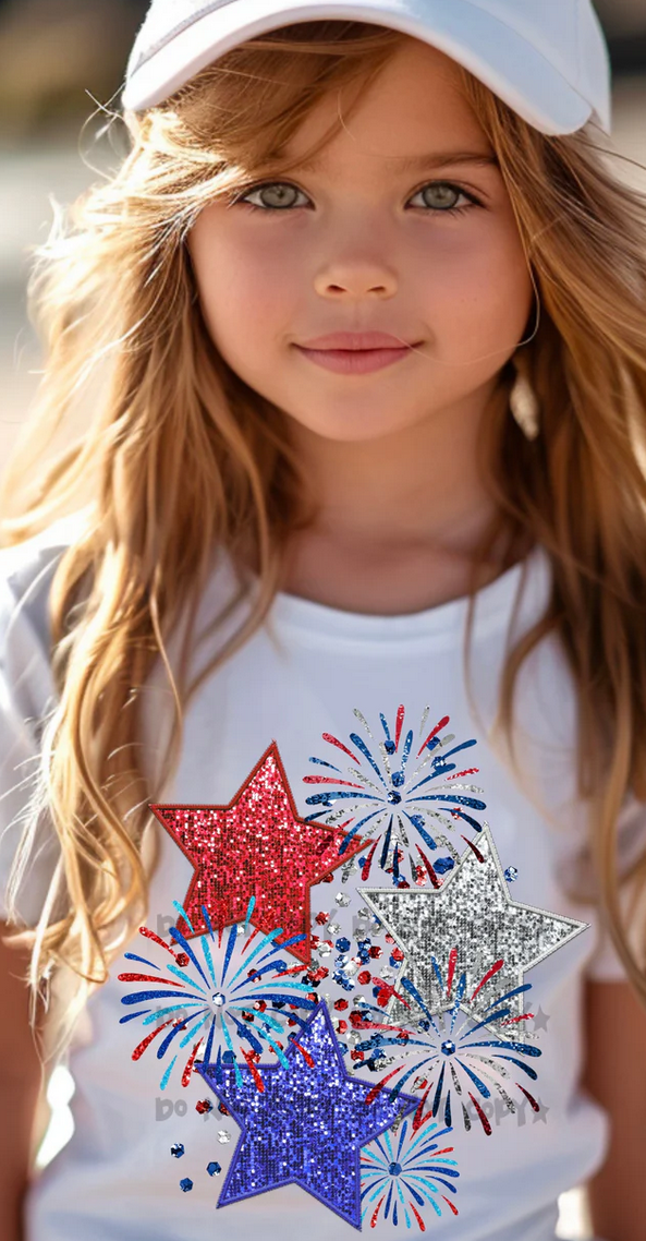 Stars And Fireworks