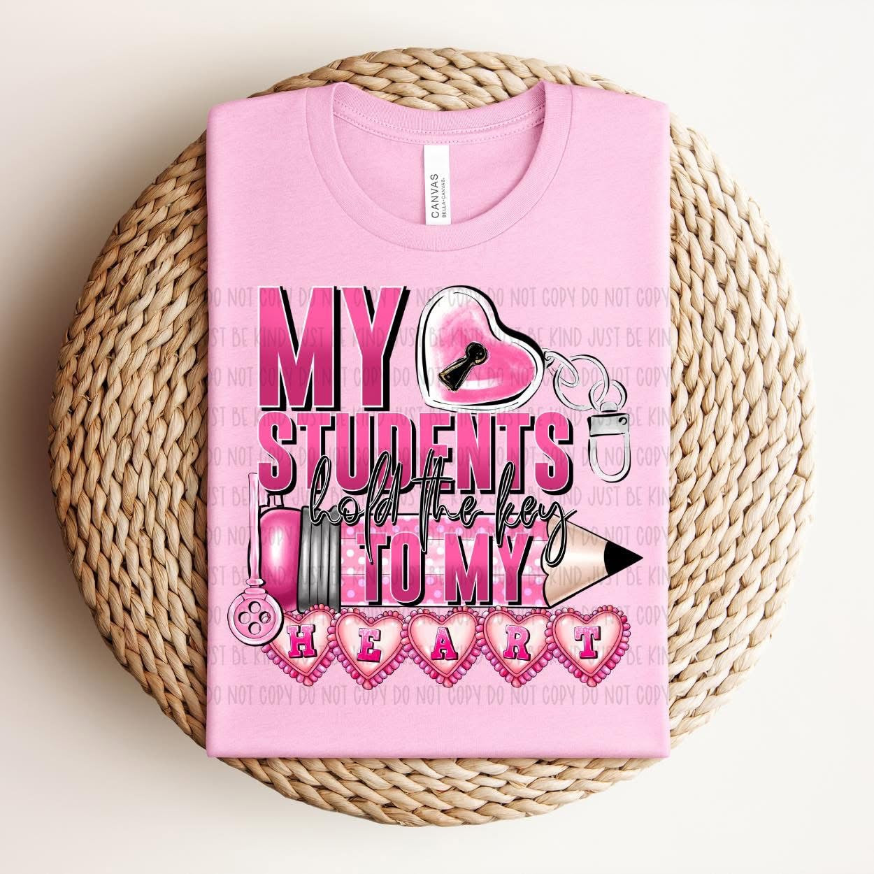 Students Key To My Heart Valentine