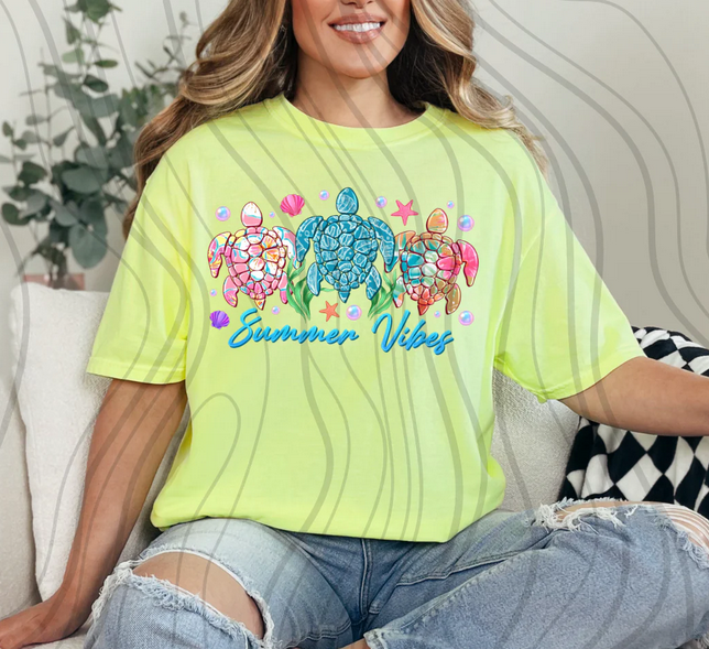 Summer Vibes Turtle