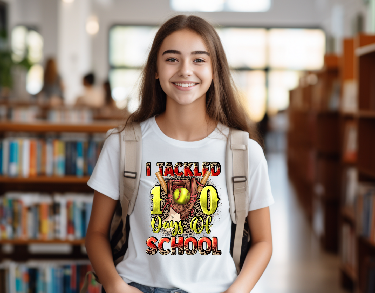 I Tackled 100 Days of School Softball