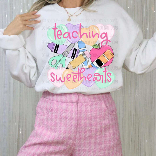 Teaching Sweethearts Pastel Hearts