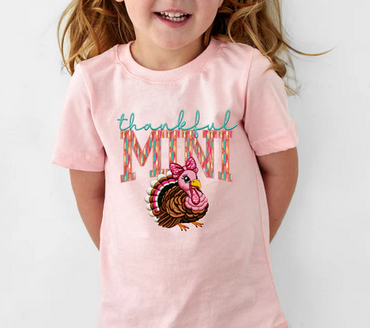 Thankful Mama/Mini Faux Embroidery Collection