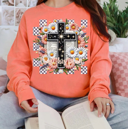 Trust His Plan Faux Embroidery