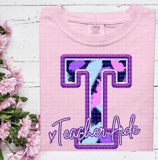 Purple Brushstrokes School/Teacher Collection