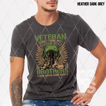 Veteran Don't Thank Me