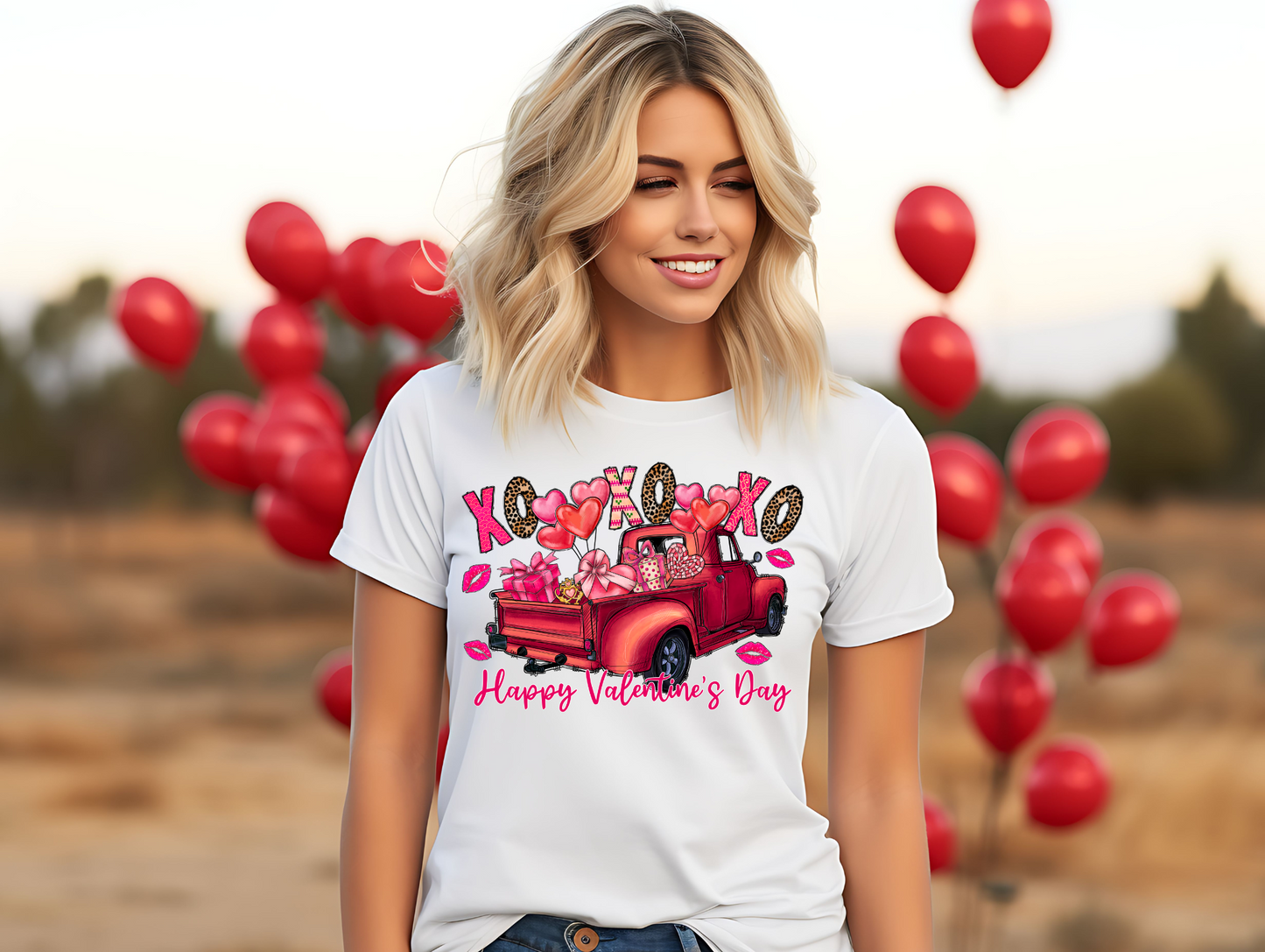 Vintage Truck Valentine's Day