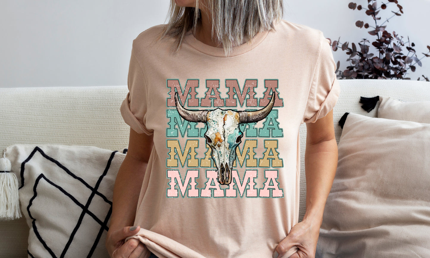 Western Mama Longhorn