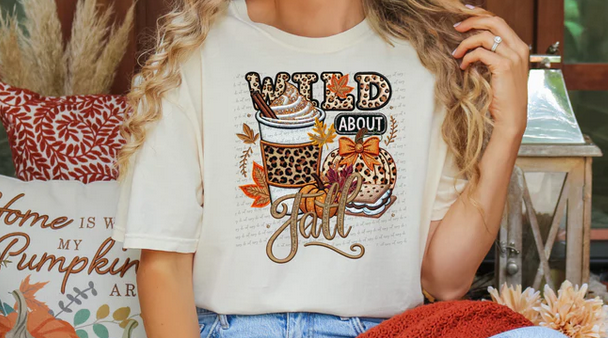 Wild About Fall Faux Embroidery