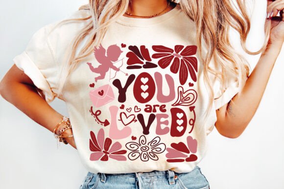 You Are Loved Boho Valentine