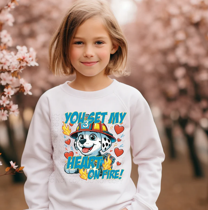 You Set My Heart On Fire