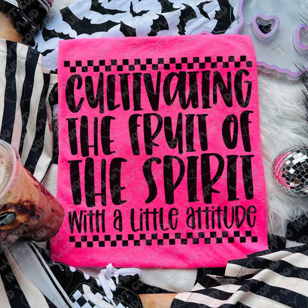 Cultivating With A Little Attitude Black Font