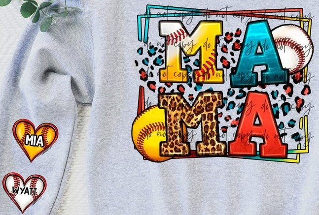Mama Sport Personalization Collection