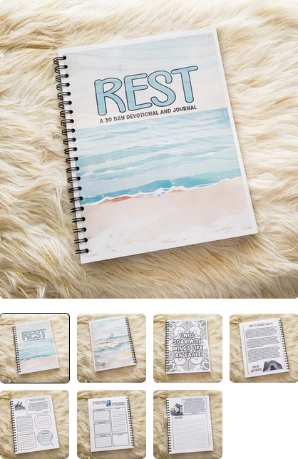 REST 30 Day Interactive Devotional and Journal