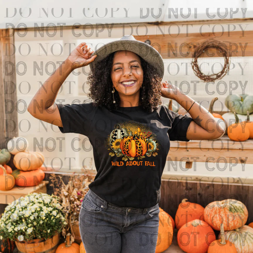 Wild About Fall with Patterned Pumpkins