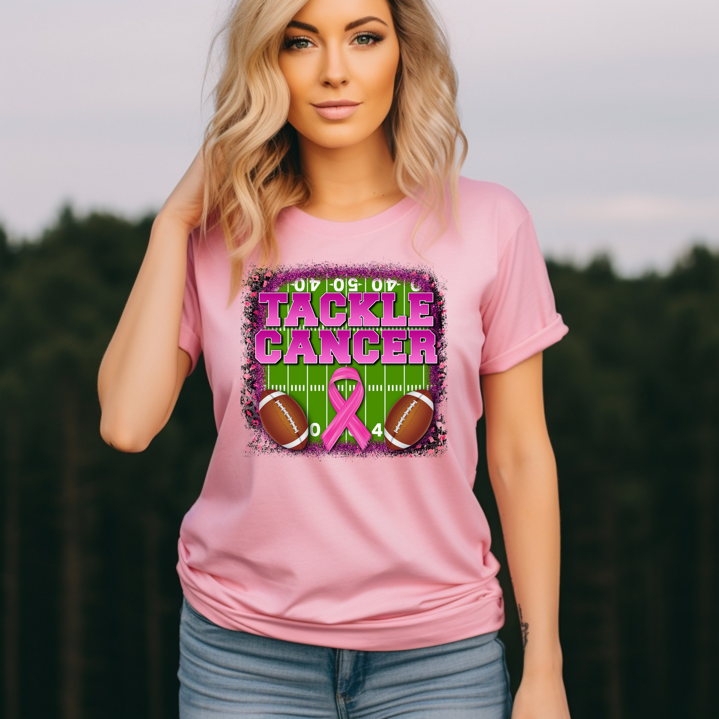 Tackle Cancer (Breast Cancer) with Football Field
