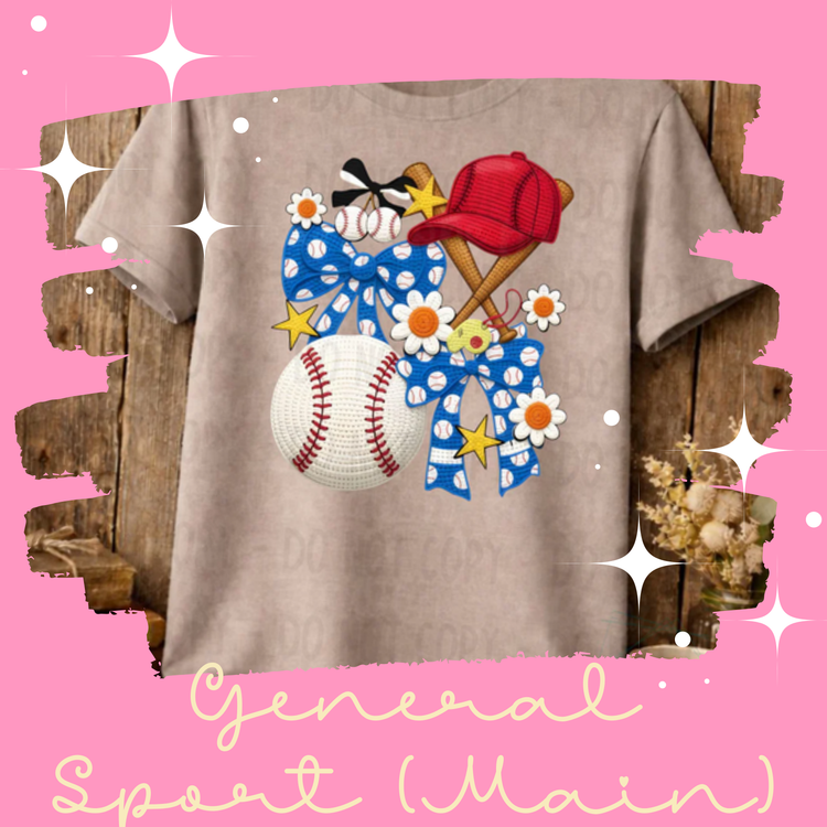 General Sport Themed Apparel Related Collections (Main)