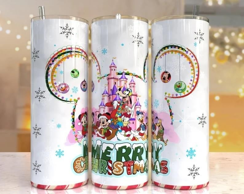 Magical Merry Christmas Sublimation Tumbler