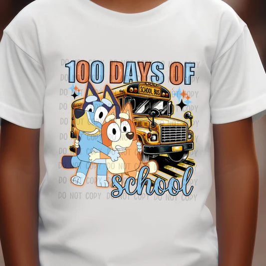 100 Days of School Bluey