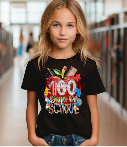 100 Days of School with Apple