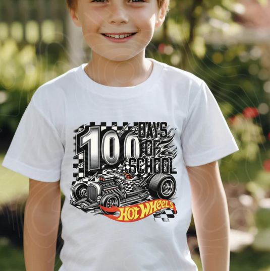 100 Days of School Hotwheels