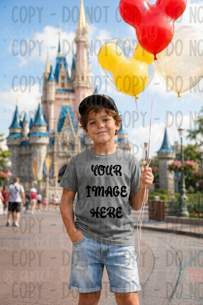 All Disney Theme Park Apparel Mock Ups