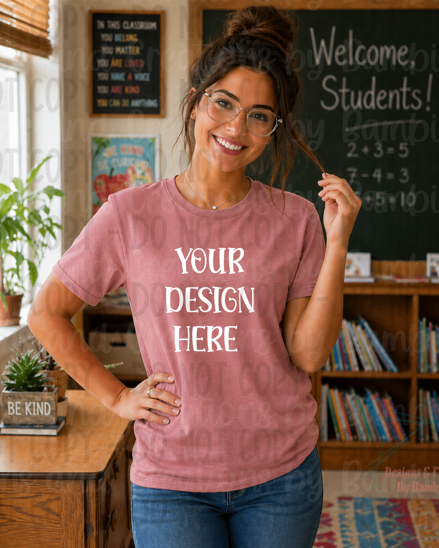 Teacher Life Gildan Apparel Mock Ups