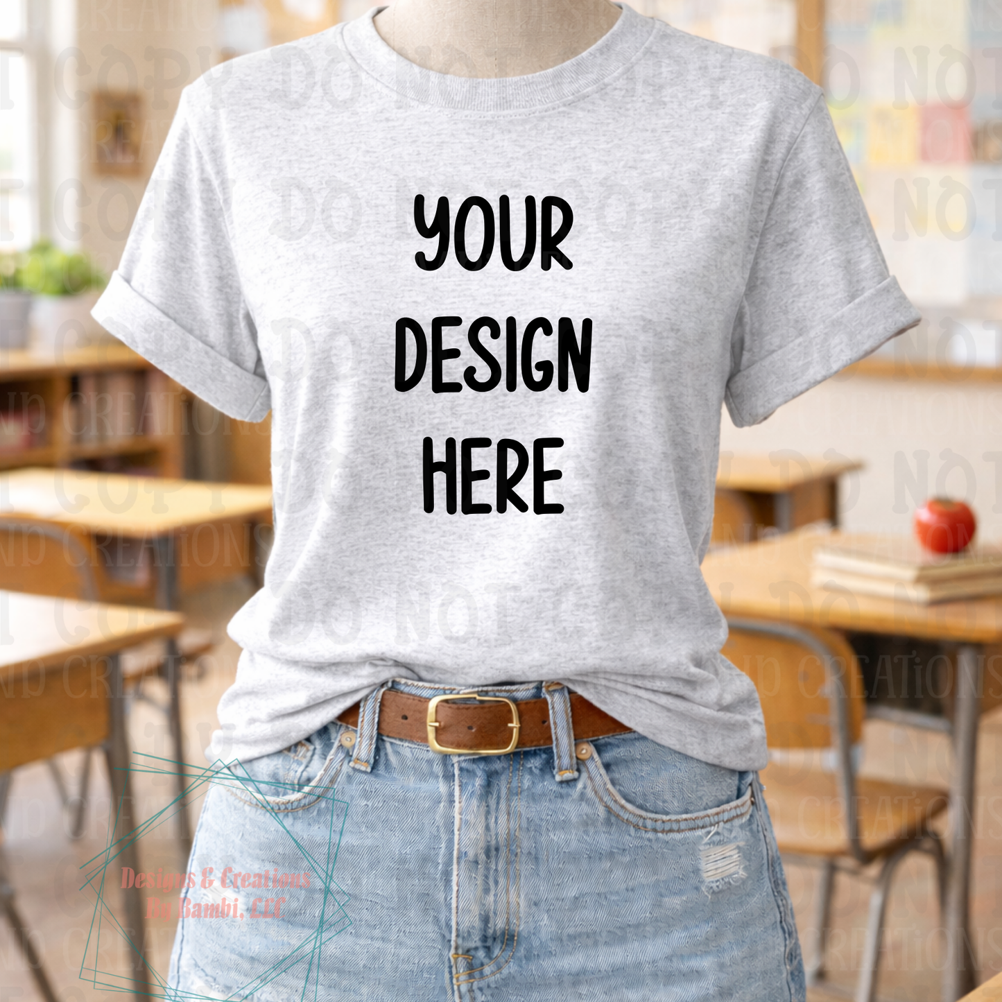 Classroom Boutique Tshirt Apparel Mock Ups