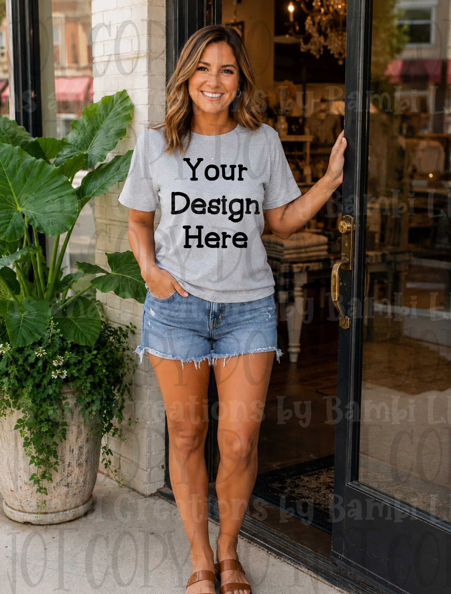 Variety of Boutique Style Apparel Mock Ups (Bella Canvas and Gildan Brands)