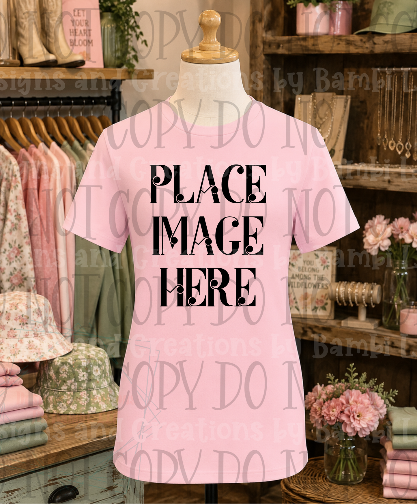 Just A Little Boutique Apparel Mock Ups (Bella Canvas and Gildan Brand)
