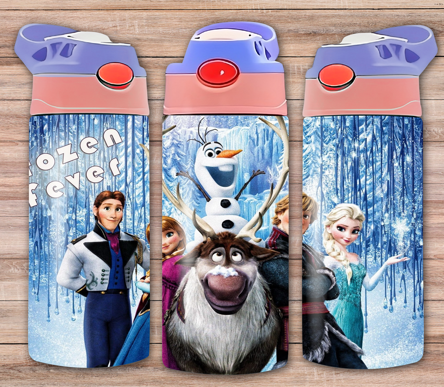 It's Frozen Fever 12 Oz Flip Top Tumbler