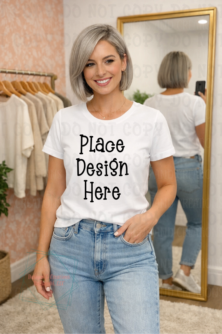 Boutique Themed Indoor Lifestyle Gildan Apparel Mock Ups