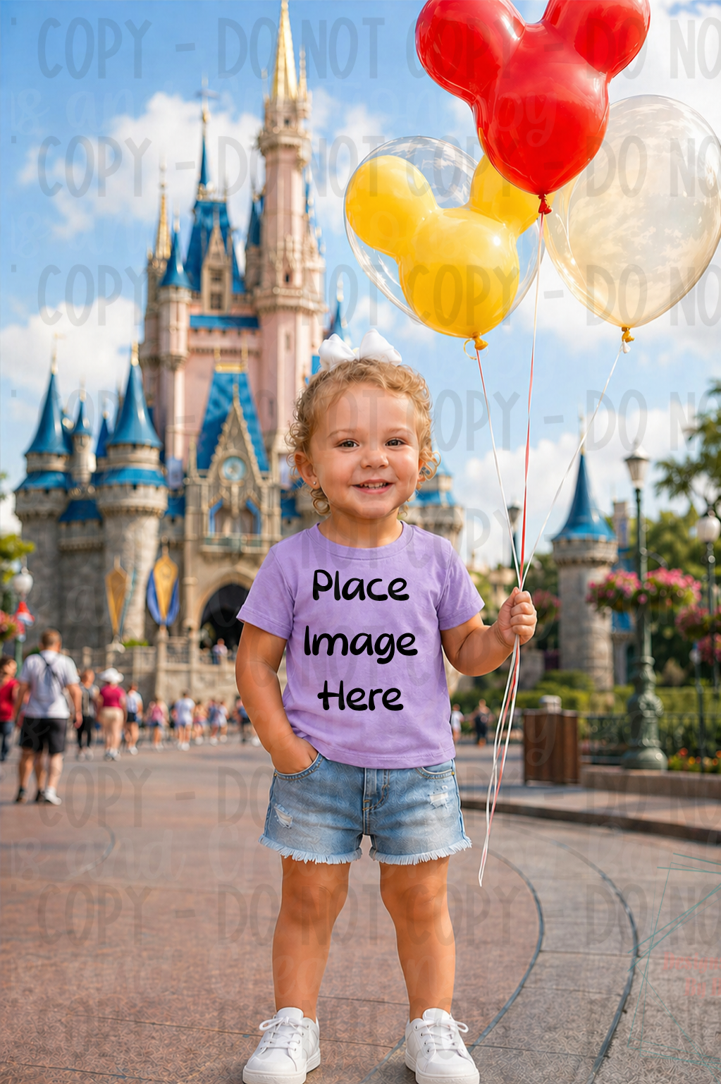 All Disney Theme Park Apparel Mock Ups