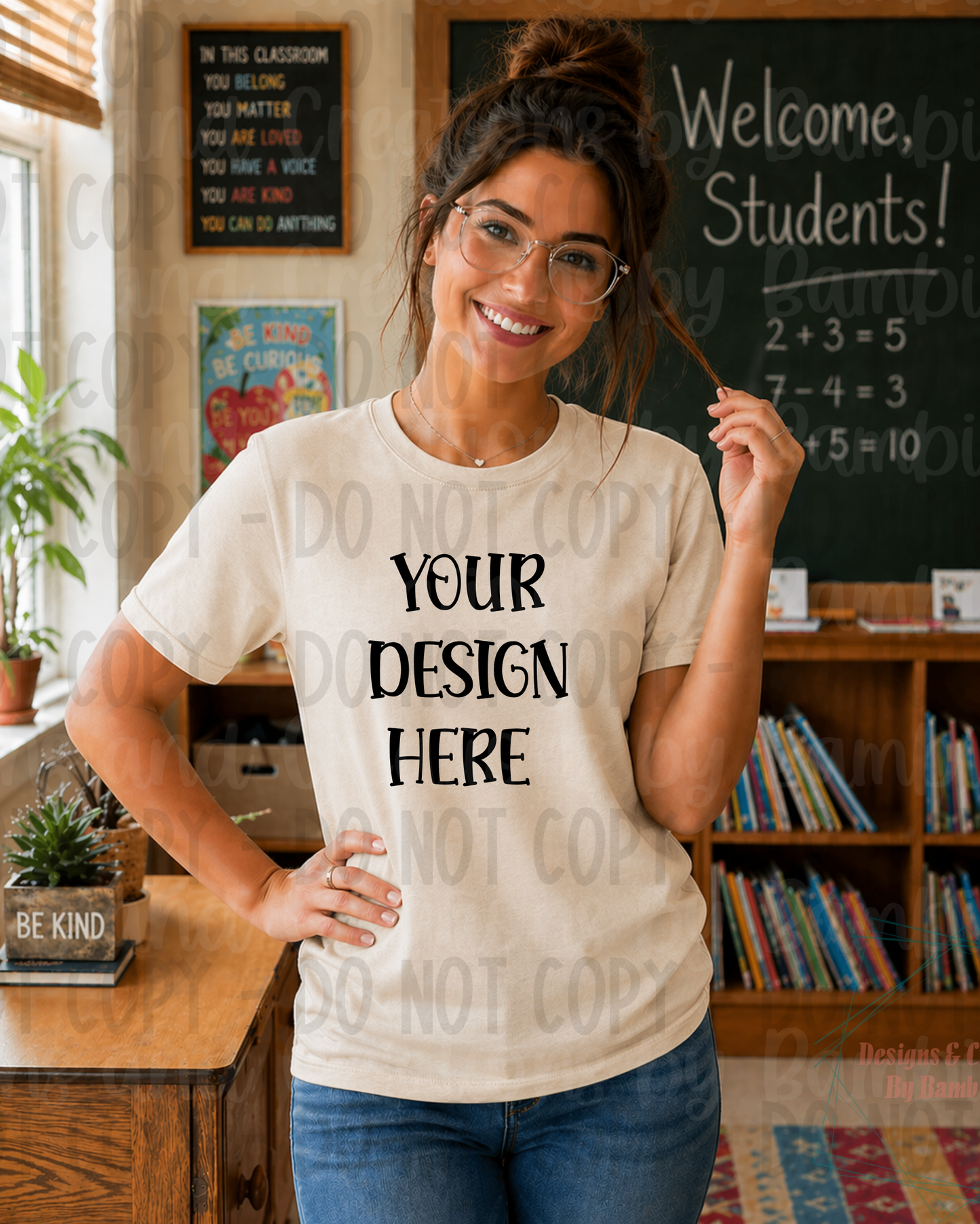 Teacher Life Gildan Apparel Mock Ups