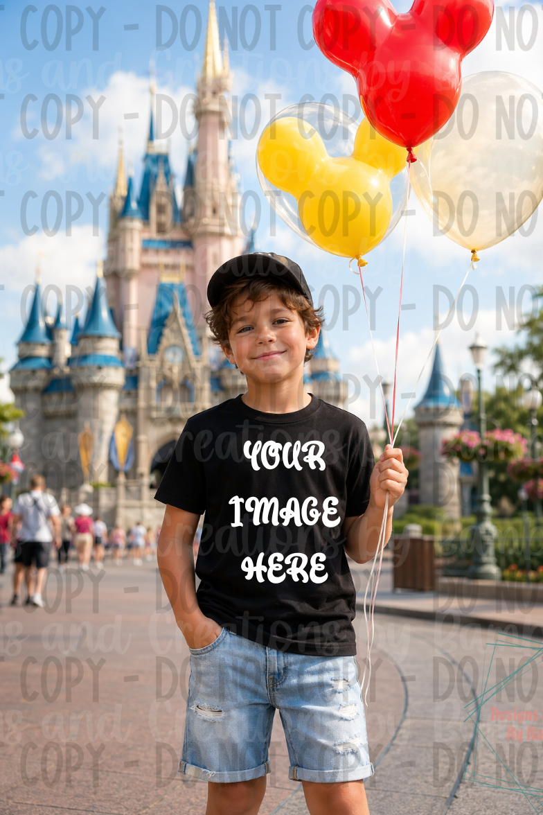 All Disney Theme Park Apparel Mock Ups