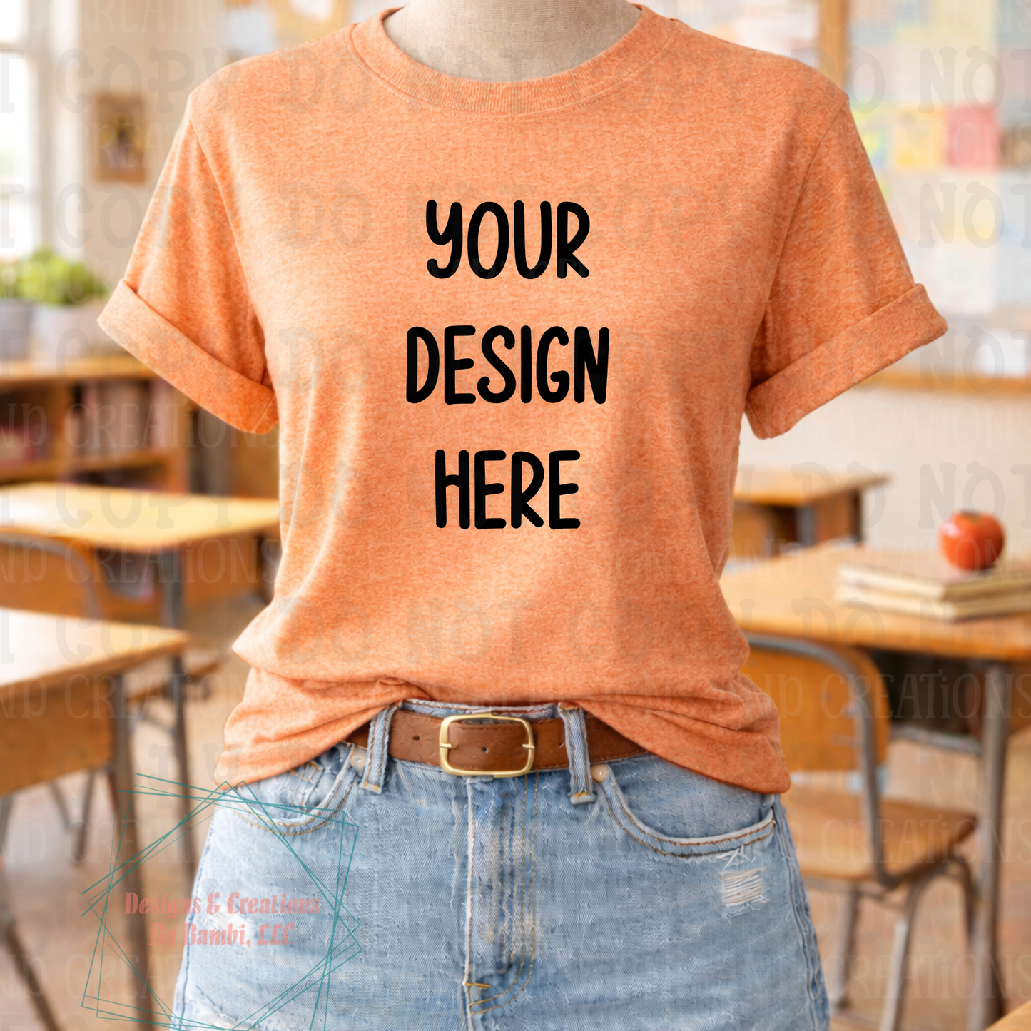 Classroom Boutique Tshirt Apparel Mock Ups