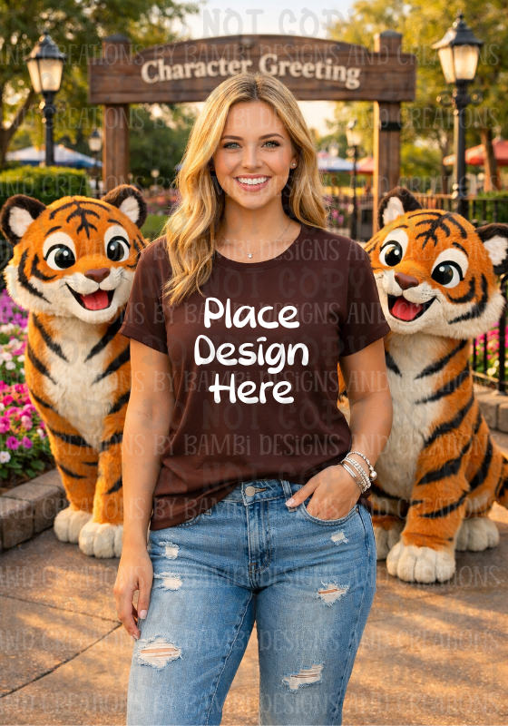 All Disney Theme Park Apparel Mock Ups