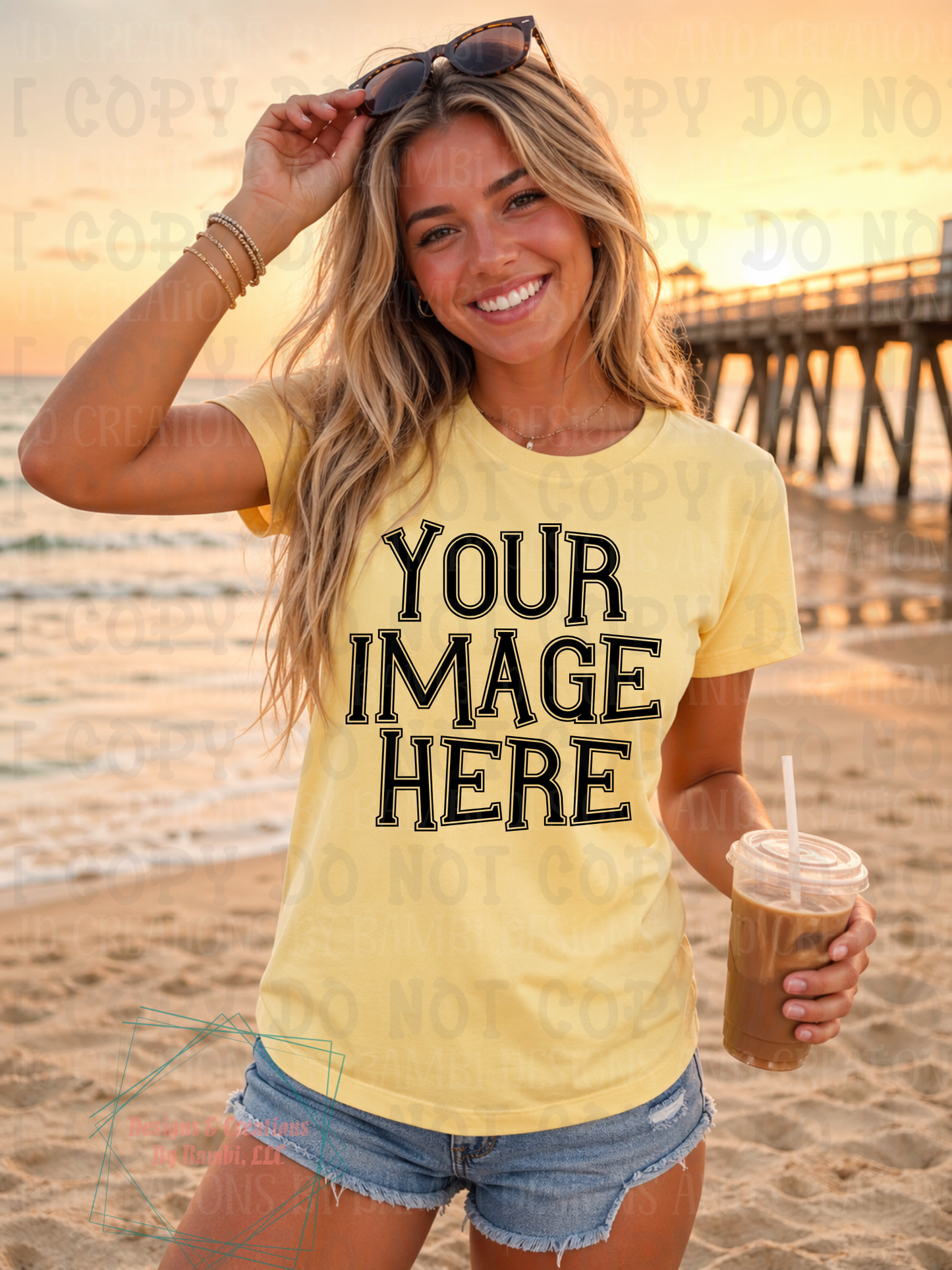 Beach-Cruise Gildan Apparel Mock Ups
