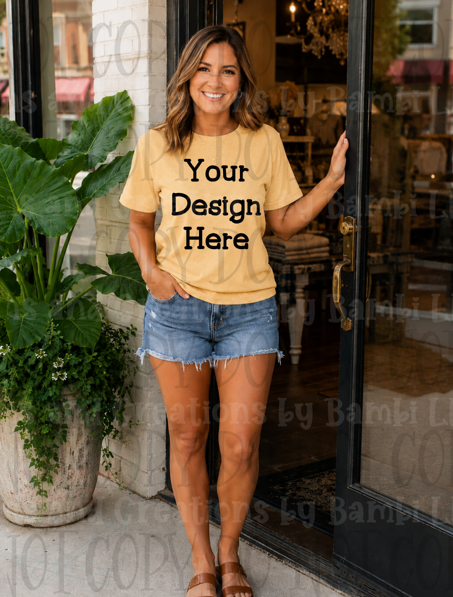 Variety of Boutique Style Apparel Mock Ups (Bella Canvas and Gildan Brands)