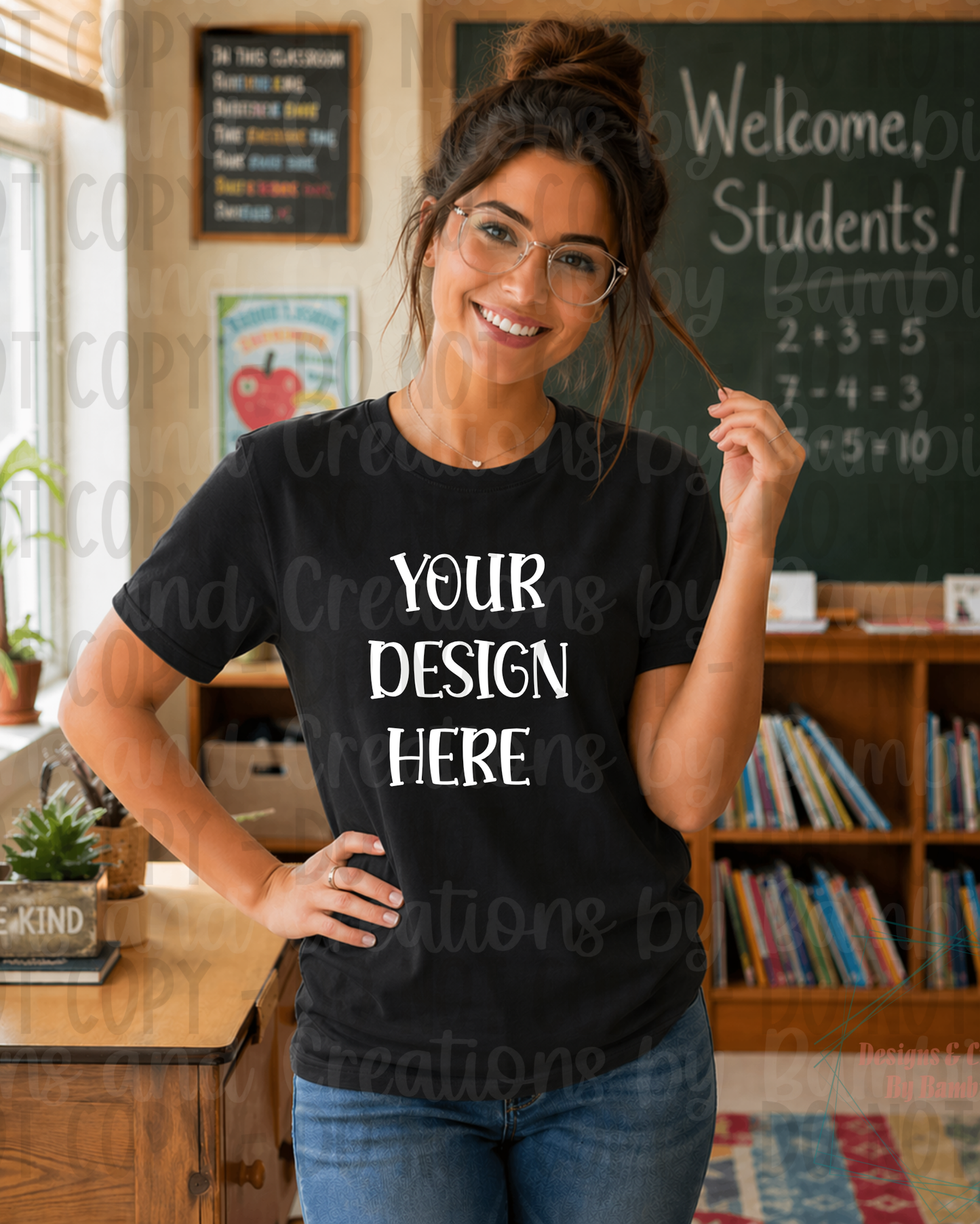 Teacher Life Gildan Apparel Mock Ups