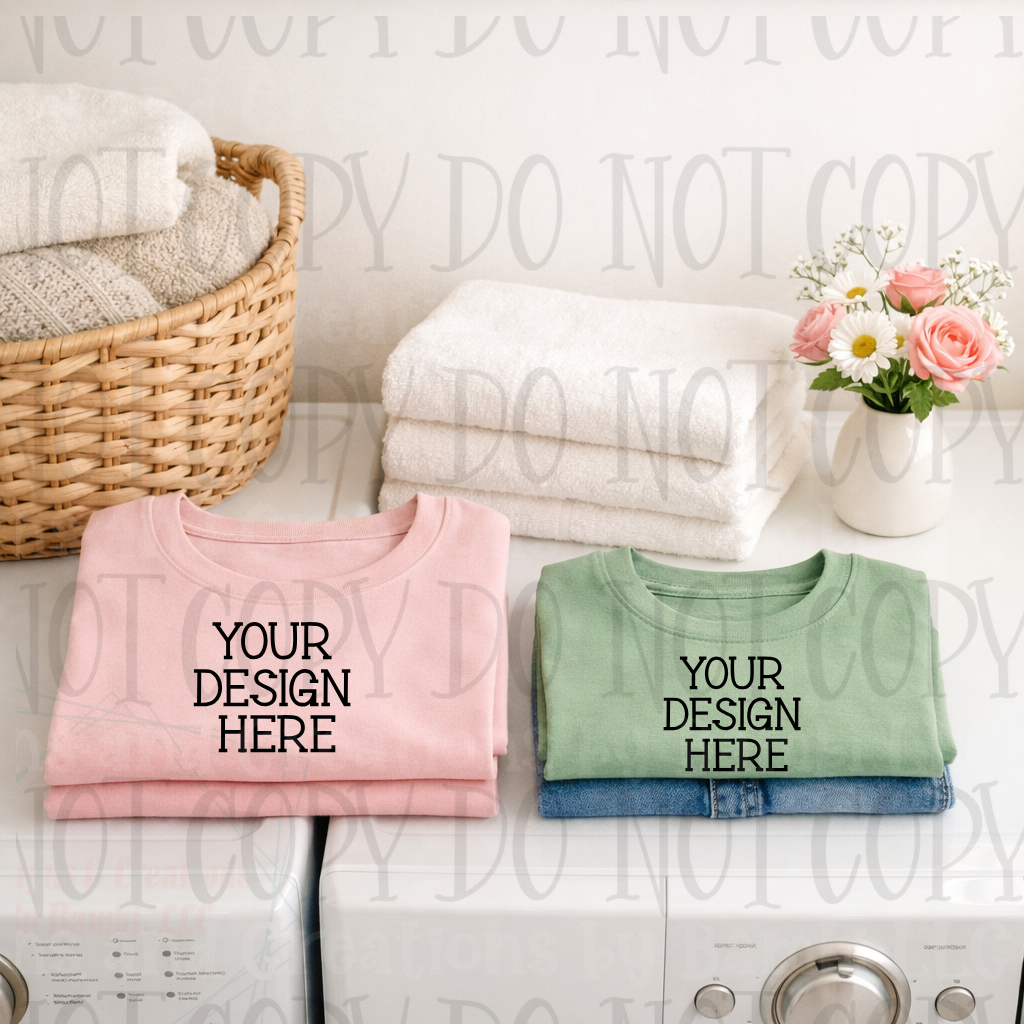 Mommy and Me Boutique Themed Apparel Mock Ups