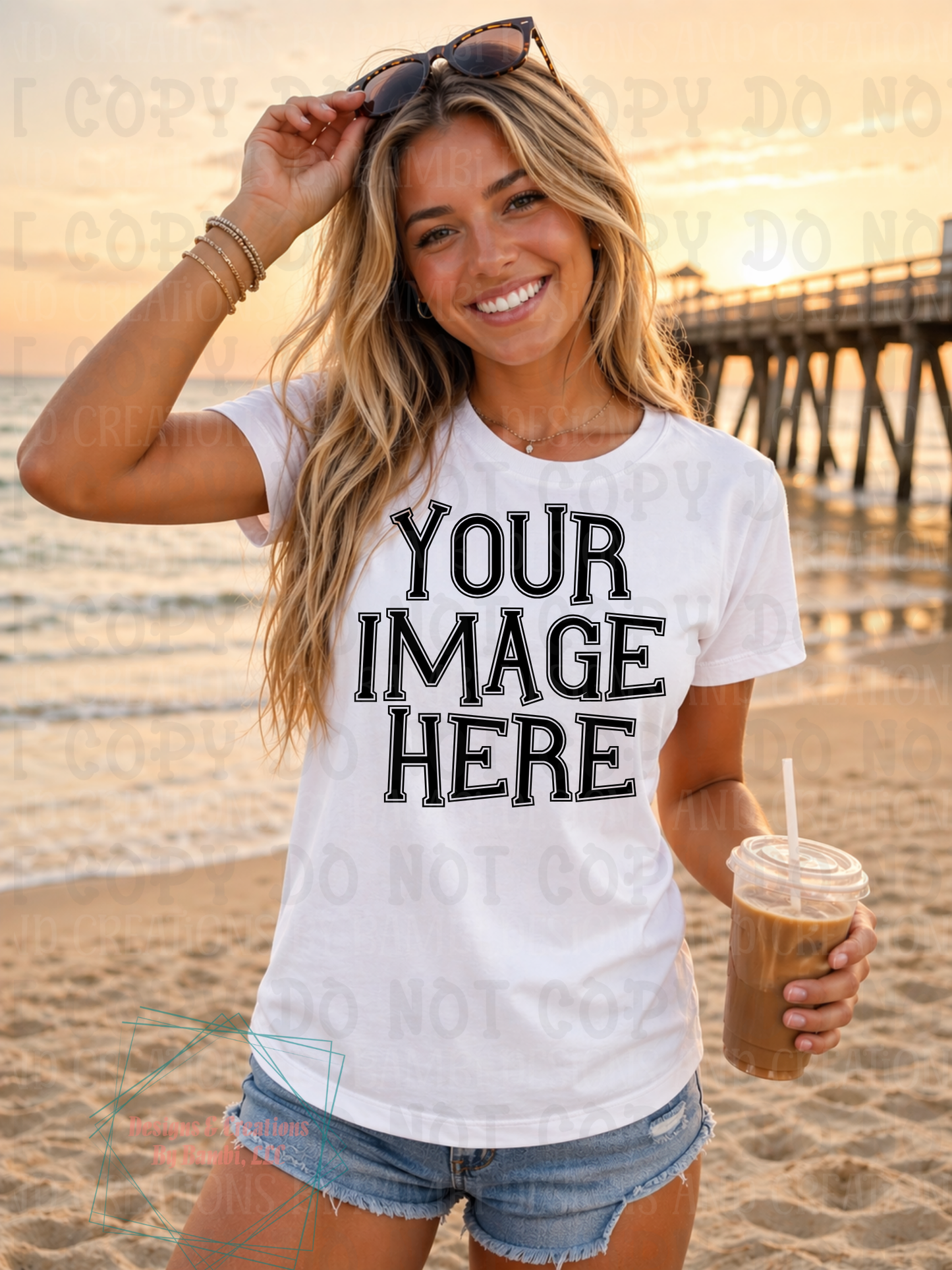 Beach-Cruise Gildan Apparel Mock Ups