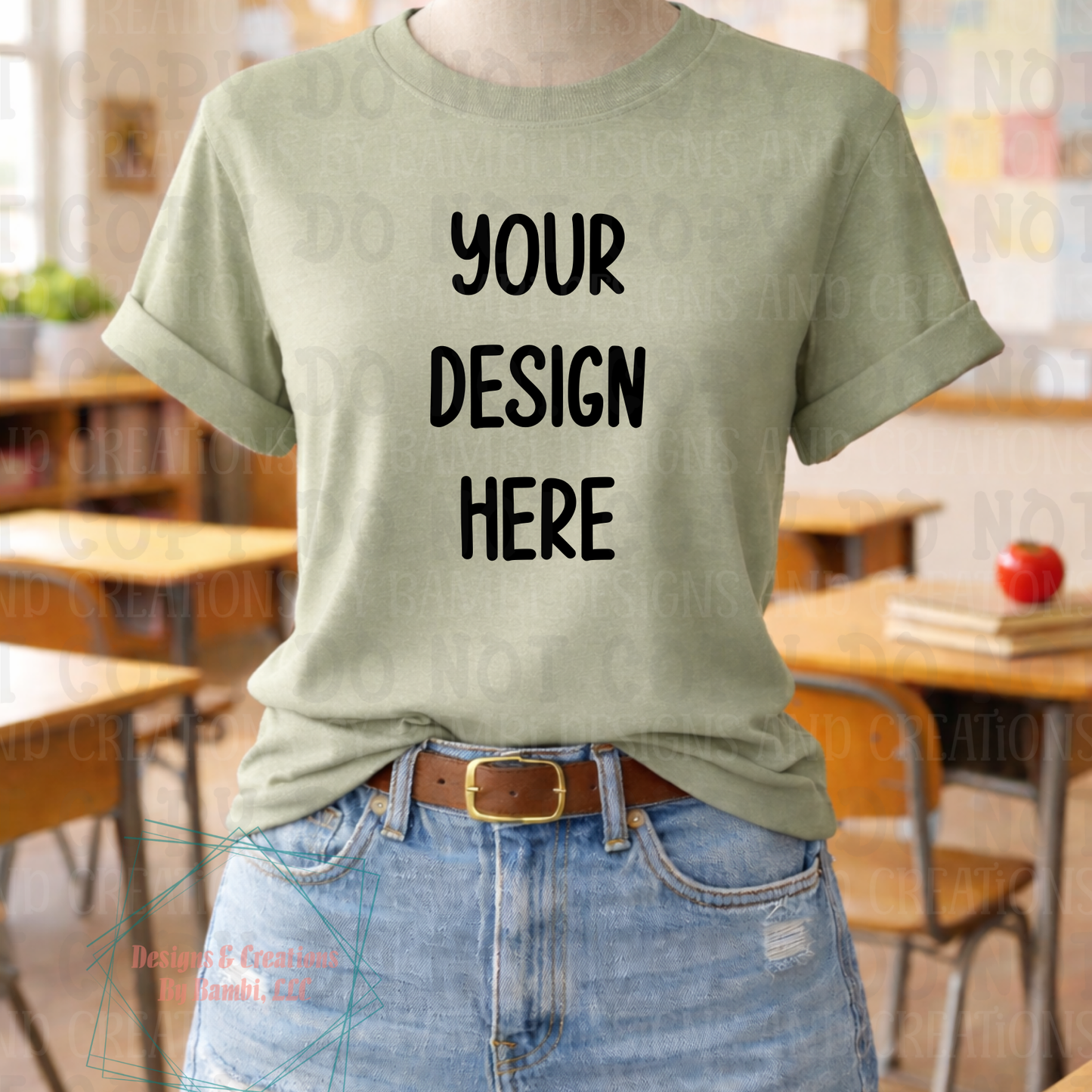Classroom Boutique Tshirt Apparel Mock Ups